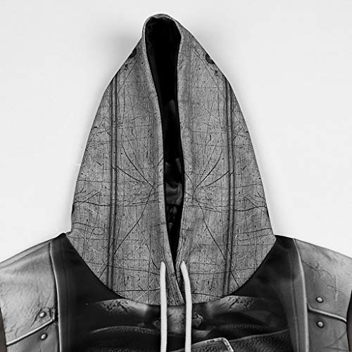 image for Dermanony _Blouses Dermanony Couple Halloween Hoodies Casual Scary Hal