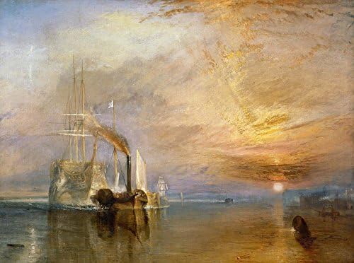 Turner "The Fighting Temeraire" (19th) Glossy Poster 26.5"x36"