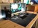 Microthin 24x36-Inch Imagine Work Surface Ultra-Thin Non-Slip Desk Pad - Floating Flowers