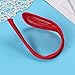 TiaoBug Womens Lingerie Lace C-Shape C-String Bikini Briefs Underwear Red One Size