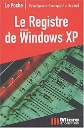 Le  registre de Windows XP