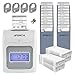 uPunch HN4540 Comprehensive Small Business Start-Up Kit: AutoAlign Calculating Time Clock System with 400 Time Cards, Ribbons, and Racks