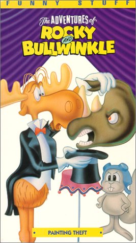 Adventures of Rocky and Bullwinkle Vol. 10  Painting Theft [VHS]