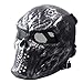 [Black Friday Deal] Thiroom Full Face Tactical Airsoft Paintball Cosplay Mask with Metal Mesh Eye Protection M06 Iron Mask for Airsoft/BB Gun/CS etc