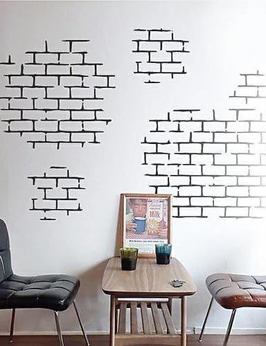 Xf Pegatinas De Pared Adhesivos De Pared Modernas Ladrillo