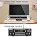 Wireless Bluetooth Home Audio Amplifier – 400W Dual Channel Home Theater Sound Compact Stereo Receiver System w/FM Radio, USB/SD, AUX, RCA, Mic in, Remote Control for Sweet Sound. (Sunbuck AS-90BU)thumb 2