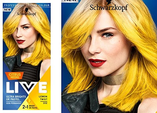 Schwarzkopf Live Semi Permanent Colour Citrus Neon'S 107 Lemon Twist