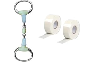 Dielianyi Horse Bit Wrap Tape 2 Rolls Ultimate Bit Protector Bit Guard Tape for Horses Bit Care Wrap for Equines Equestrian Bit Tape Bit Shielding Tape Equine Bit Wrap Horse Bridle Wrap Tape