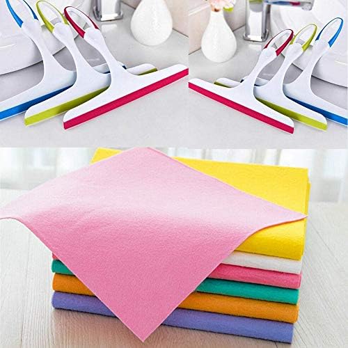 ZENUSS® Cleaning Combo Microfiber Cloth With Cleaning Wiper Hand Wiper Non Slip Wiper For Window Glass, Tiles, Kitchen Microfiber Cleaning Cloth For Car, home and Kitchen 40*40cm 340gsm Cleaning Combo ZENUSS® Cleaning Combo Microfiber Cloth With Cleaning Wiper Hand Wiper Non Slip Wiper For Window Glass, Tiles, Kitchen Microfiber Cleaning Cloth For Car, home and Kitchen 40*40cm 340gsm Cleaning Combo