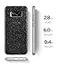 Spigen Liquid Crystal Glitter Galaxy S8 Case with Slim Protection and Premium Clarity for Samsung Galaxy S8 (2017) - Space Quartz