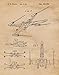 Vintage Star X Wing Vessels Patent Print, 1 (11x14) Unframed Photos, Wall Art Decor Gift for Home Office Gears Garage School Science Student Teacher Coach ComicCon SciFi Space Wars Movies Fans
