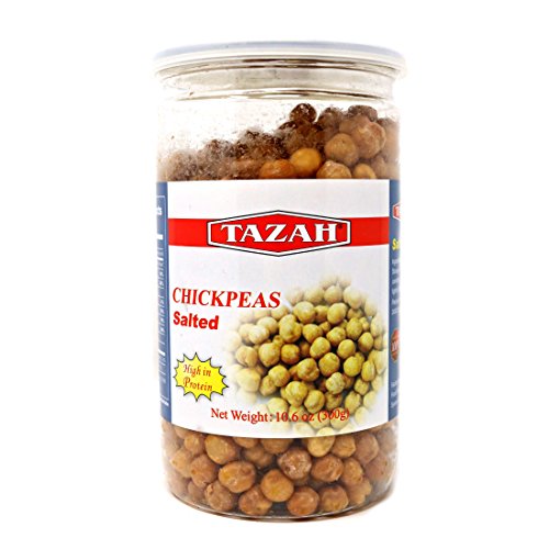 Tazah Salted Chickpeas 10.6 Oz / 300 Gr - Thumbnail 4