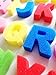 Rimobul Artist Studio Alphabet Sponges Model - 26 Count (Capital Letter)