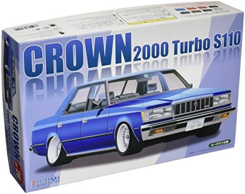 Fujimi model 1./2.4. -inch Up series No.2.6. Toyota Crown 2.000 turbo S1.1.0 Plastic ID-2.6.