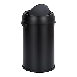 17 Gallon/65 Liter Stainless Steel Swing Top Trash