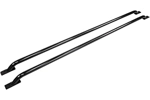 GO RHINO! Go Rhino Stake Pocket Bed Rails Stake Pocket Truck Bed Rails | Mild Steel, Black | 8128B | Fits Various 1994 - 2024 Pickups w/ 6.4' or 6.5' Beds (See description)