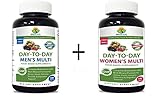 Briofood, DAY-TO-DAY Men's Multi 180 Tablets and Women's Multi 180 Tablet - Combo Pack