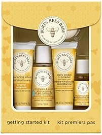 Burt's Bees Baby Getting Started Gift Set, 5 Products in Giftable Box