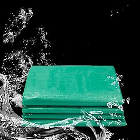 ZQZP Grueso Doble Verde Lona Pl&aacute;stica Impermeable A Prueba De Lluvia Sombrilla Impermeabilizante El&eacute;ctrica Tres Ruedas Toldo Lona Impermeable Pa&ntilde;o Protector Solar Lona 180g M2 Tama&ntilde;o : 4 * 5m