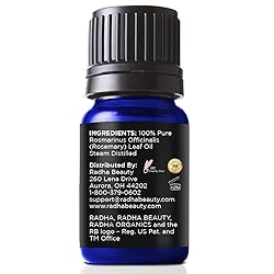 Radha Beauty Rosemary Essential Oil - 100% Pure