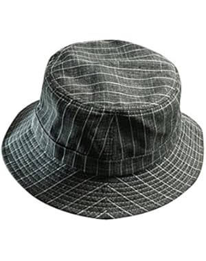 Women Foldable Sun Protection Flat Top Vacation Bucket Hat