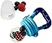 Boppin Baby Silicone Nipple Food Feeder/Teether with E-Book, Blue, 11-cm