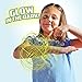 Original GeoFlux Mesmerizing 3-D Kinetic Sculpture & Interactive Spring Toy (Yellow Glow)