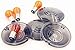 HTTMT MT293-001-SK Turn Signal Lens Compatible with Harley Davidson Electra Glides Road King Heritage Smoke