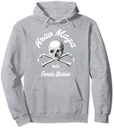 Unisex Krav Maga Shirt - Skull - Brutal Female Warrior 2XL Heather Grey