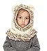 Sumolux Winter Kids Warm Fox Animal Hats Knitted Coif Hood Scarf Beanies for Autumn Winter