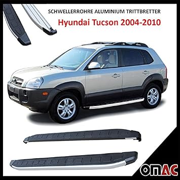 Omac Schwellerrohre Aluminium Trittbretter Fur Sportage Tucson