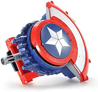 Captain America water gun and shield electric guns water ball crystal elastic emission device children outdoor toys