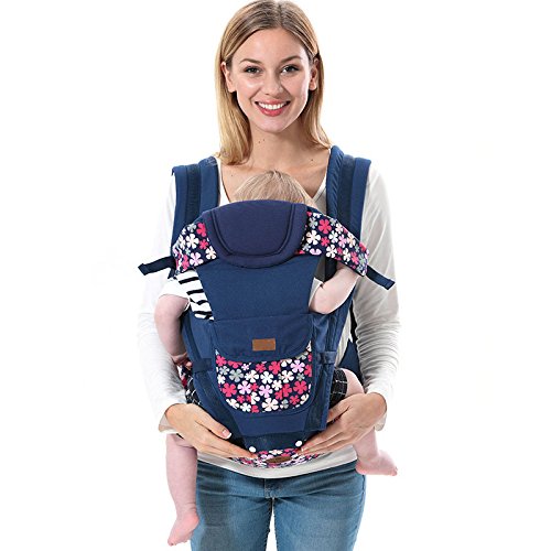 ThreeH Baby Carrier for Newborns Breathable With Hip Seat & Pockets
BC09,Blue ThreeH Baby Carrier for Newborns Breathable With Hip Seat & Pockets
BC09,Blue