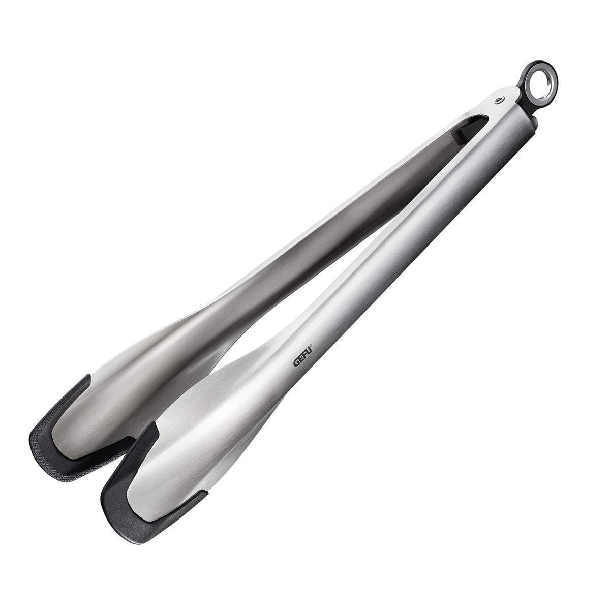 GEFU CAPTO Kitchen Tongs – Stainless Steel & Heat‑Resistant Silicone, 33 cm