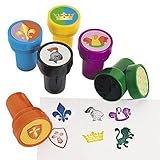 24 - MEDIEVIL STAMPERS - knight party favors