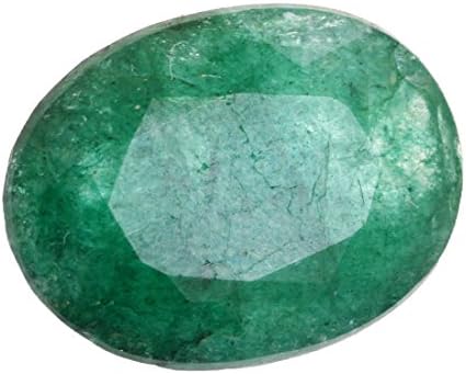 skyjewels 5.67 Ct Oval Cut Natural Emerald (Panna) Certified Loose Gemstone