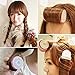 LOVEF Women Bangs Hair Styling Tools Salon Curlers Hot Cling Rollers Curlers Hair Rollers Double 2Pcs