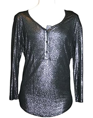 Jeans Women's Metallic Tunic Shirt
