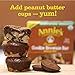 Annie's Homegrown Organic Brookie Cookie Brownie Bar Baking Mix, Made With Real Chocolate Chips, 18.4 oz.