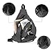 PRITEK Waterproof Sling Bag Crossbody Backpack Ultralight Versatile Over Shoulder Backpack
