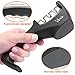 Kitchen Knife Sharpener - Professional 3-Stage manual Diamond Coated sharpening System Anti-skidding for Ceramic, Straight, Fruit, Pocket, Boning, Folding and Chef Knives
