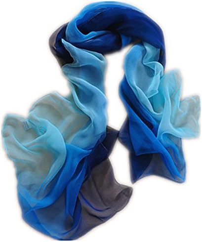 Gradient Colors Chiffon Scarves - Sun Protection, Cycling, Beach Towels