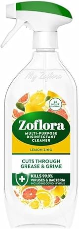 Zoflora Lemon Zing Multipurpose Cleaner 800ml Trigger Spray view 1