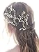 Missgrace Bridal Handmade Crystal Hair Pins Clips for Women Hair Styling (3 Pcs)