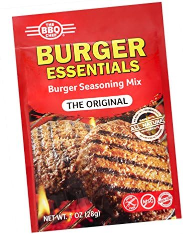 The BBQ Chef Burger Essentials Seasoning Mix Original, Pack of 1