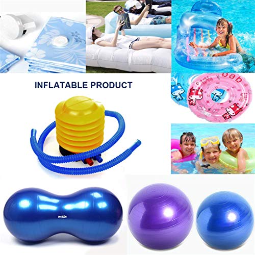 Tmrow Air Balloon Pump Foot Balloon Pump Plastic Bellows Foot Pump for Party Festivals Birthday Balloon Inflation