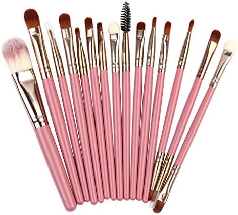 Clearance Sale! Makeup Brushes Set LEEDY Useful 15Pcs Professional Face Eye Shadow Eyeliner Foundation Blush Lip Make up Brush Powder Liquid Cream Cosmetics Blending Brush Tool Kits