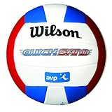 Wilson Quicksand Ace Outdoor Volleyball (Red)