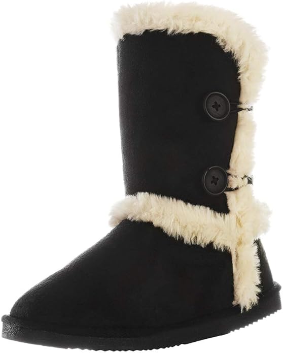 Coolion Womens Boots Winter Black