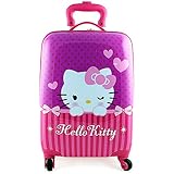 Hello Kitty Hardshell Spinner Rolling Luggage Case [Purple]